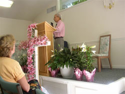 Easter Lilly Cross